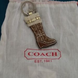 NWOT Coach keyring